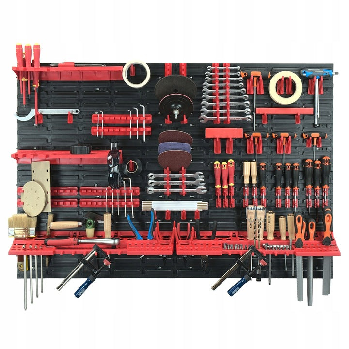 Tool Board 115x78cm, Workshop Wall with Tool Holders Manufacturer code TAB-MATEO