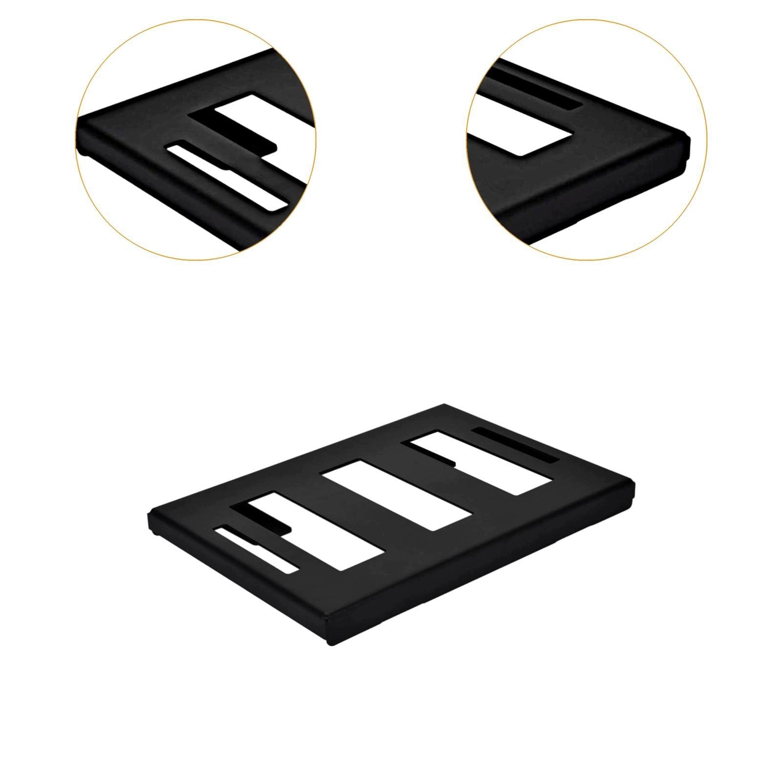 Tool Box Mounting Plate Metal Easy Installation Men Convenient 1pcs Packaging status original
