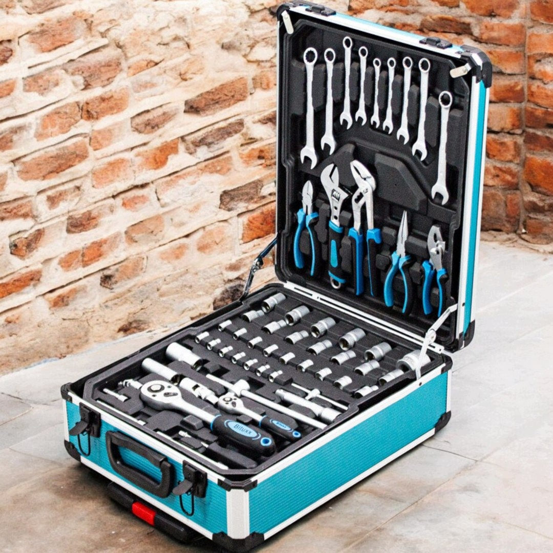 Tool Set 1200 El Suitcase On Wheels Crv Rattles Keys Manufacturer code 4250394503229