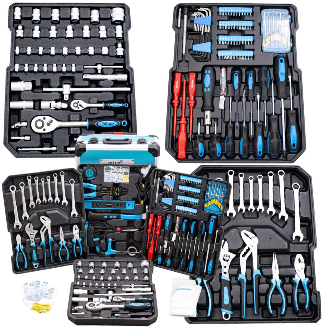 Tool Set 1200 El Suitcase On Wheels Crv Rattles Keys