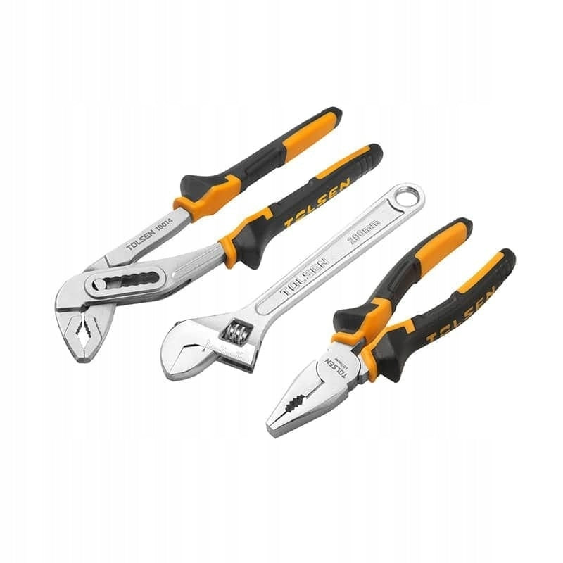 Tool Set 3 Pcs pliers Adjustable Wrench Adjustable Frenchman