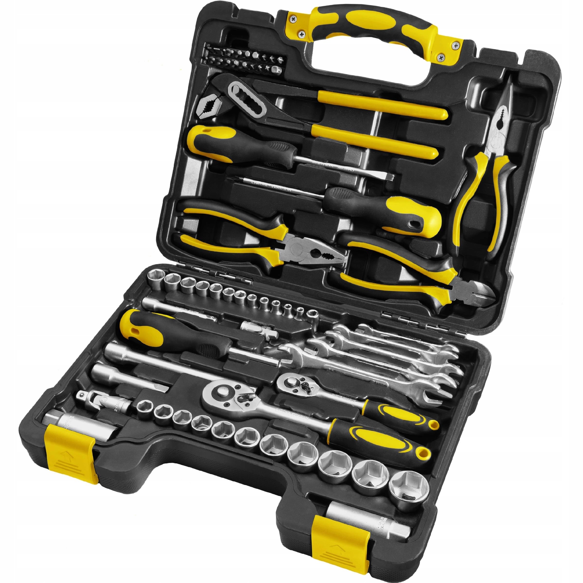 Tool Set Fieldmann FDG 5003-65R 65 Elements Rattles Caps Bits EAN (GTIN) 8590669155873