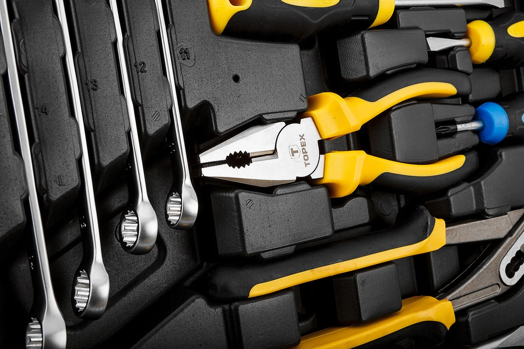 Tool Set Universal Suitcase 56 el. Socket Wrenches TOPEX Product weight with unit packaging 5.98 kg