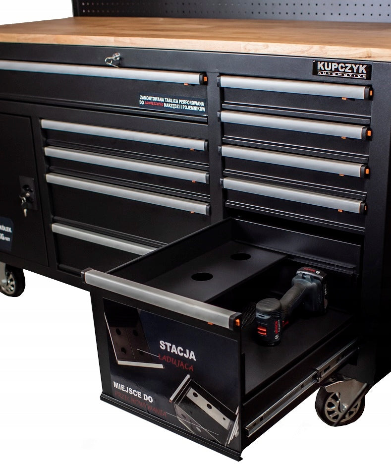 Tool Trolley Workshop Table 10 Drawers Mobile Board Professional Product width 1575 cm