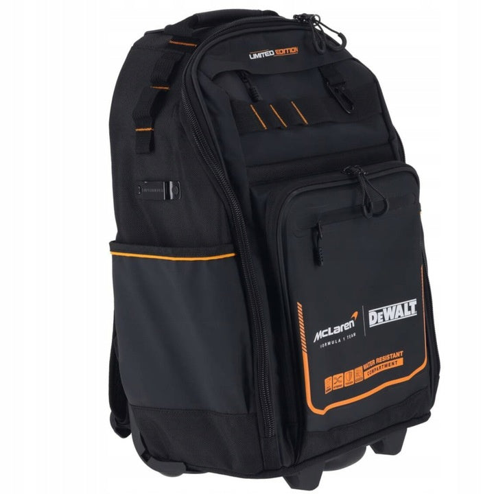 Tool backpack with wheels Dewalt MCLAREN Packaging status original
