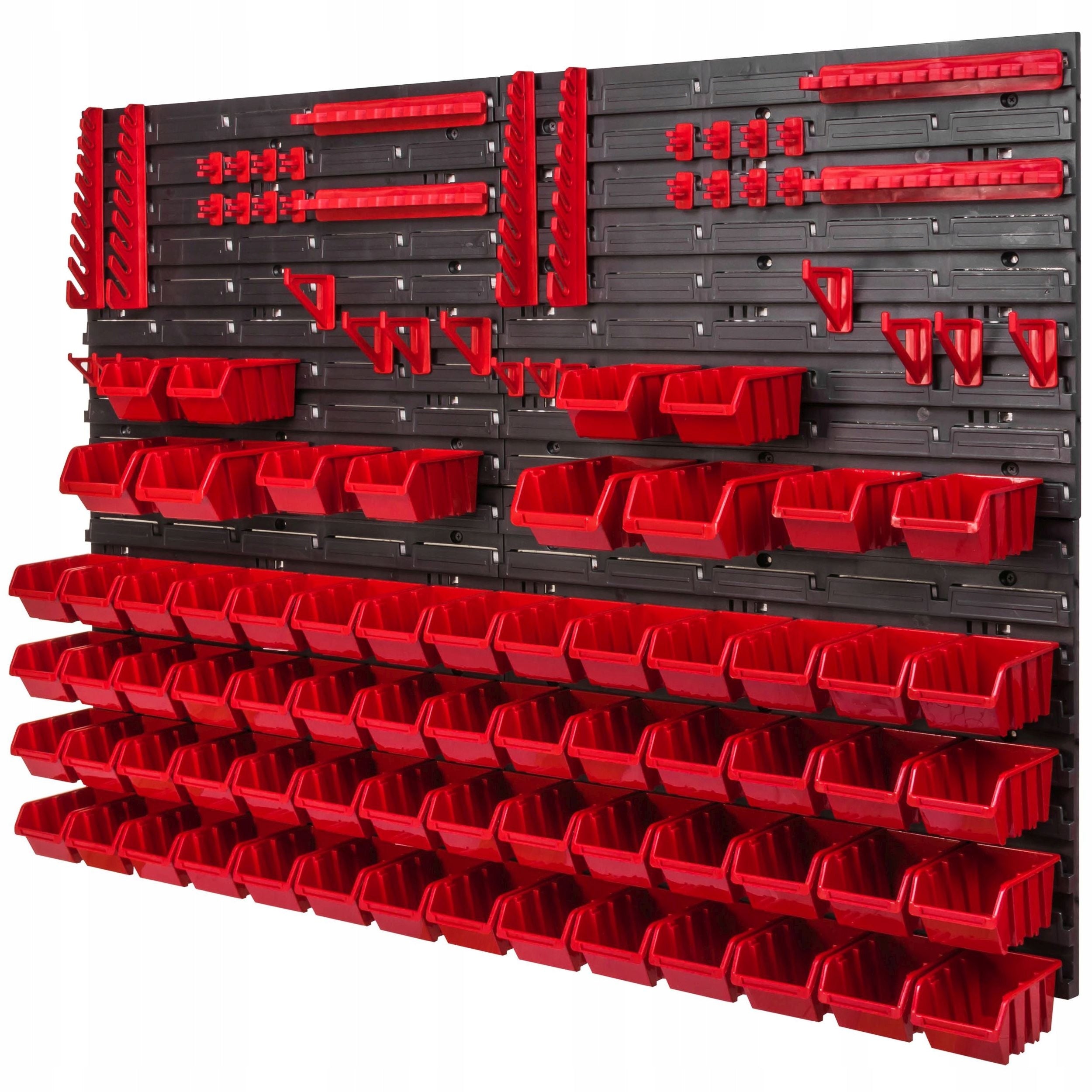 Tool board 115 x 78 cm workshop wall 68 cuvettes garage keys Product height 78 cm