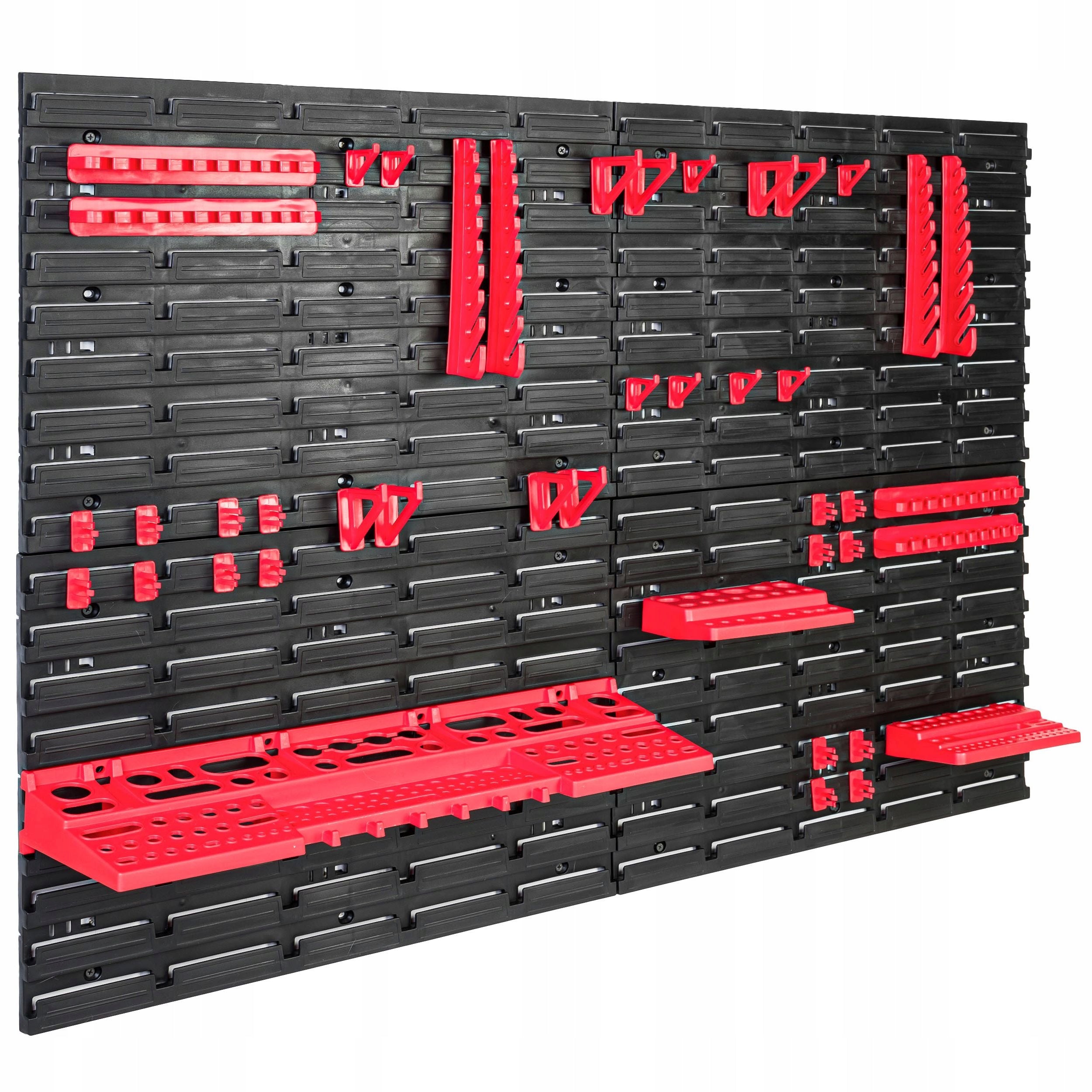 Tool board 115x78 cm workshop garage bookcase Additional features hangable fastening holes for elements