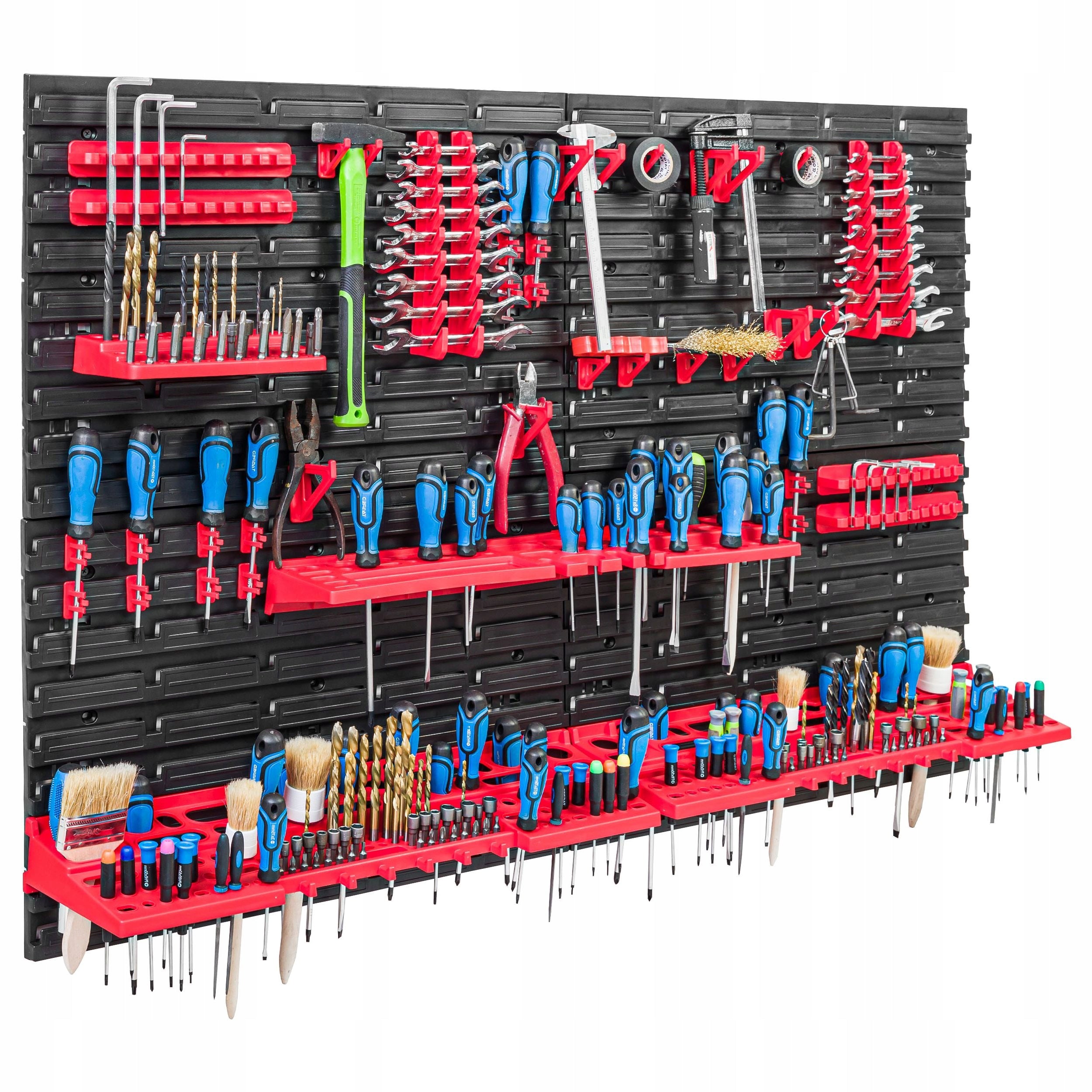 Tool board 115x78 cm workshop garage bookcase