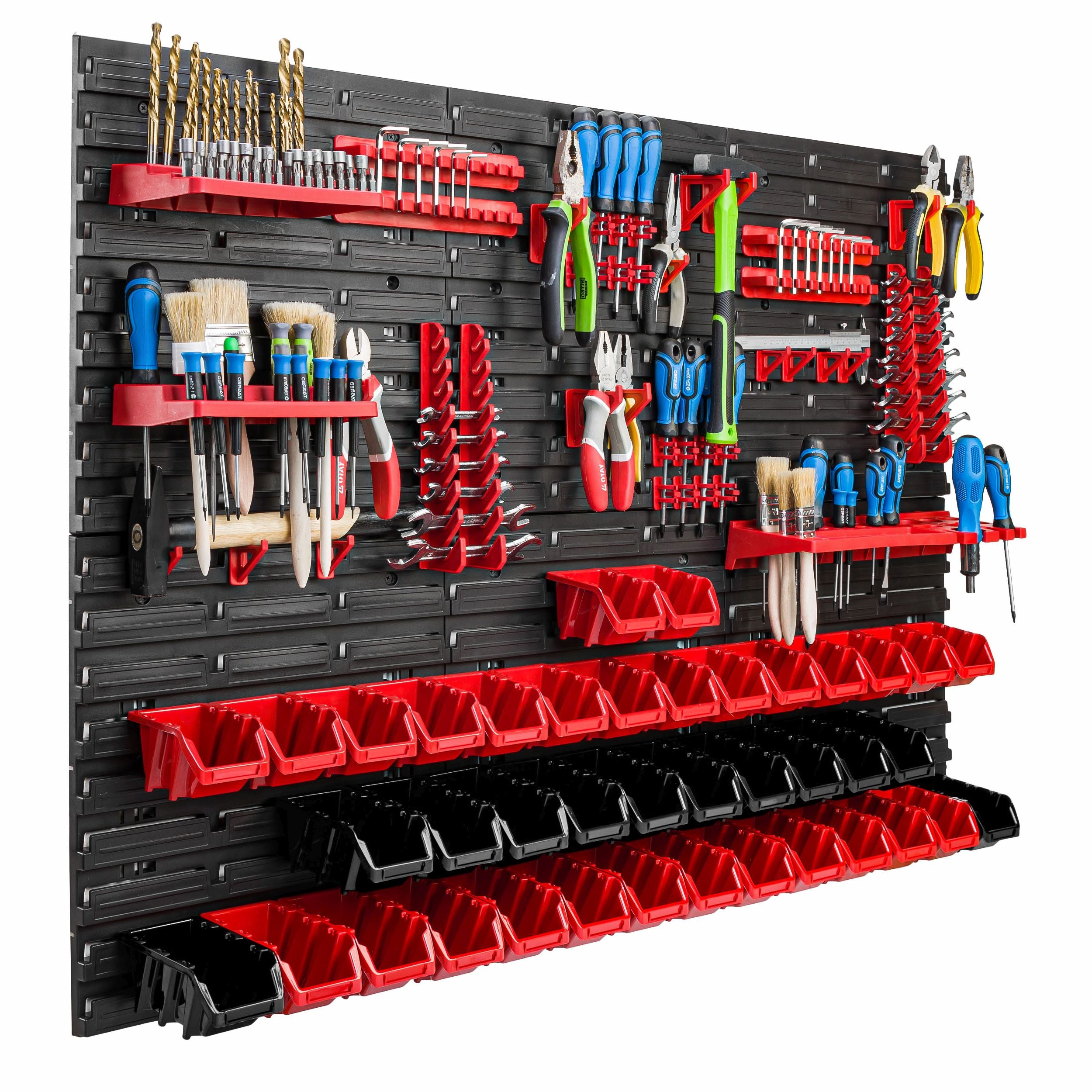 Tool board 117x78 cm workshop garage bookcase