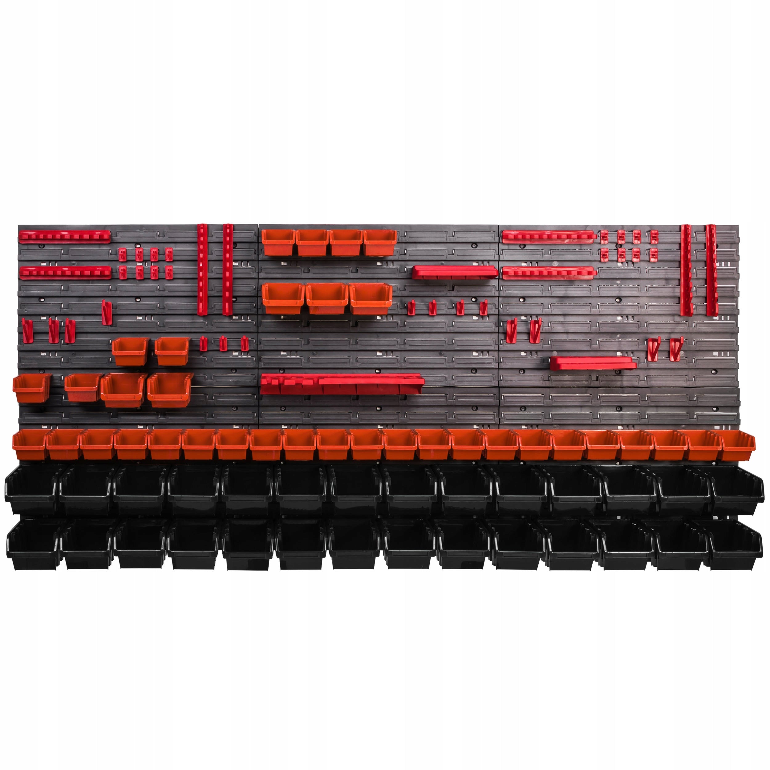 Tool board 172 x 78 cm workshop wall 63 cuvettes garage bookcase EAN (GTIN) 5903766911755