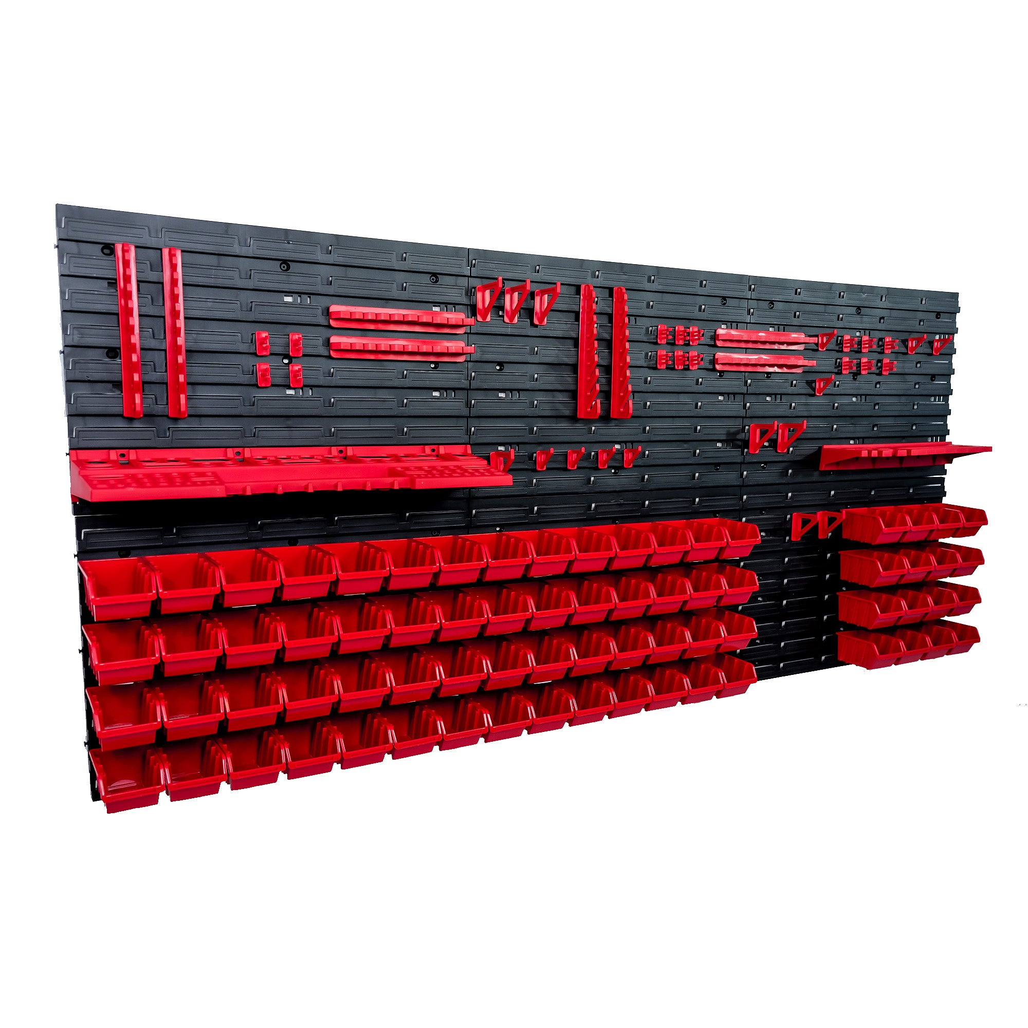 Tool board 172x78 cm | 72 Cuvettes | wall Additional features hangable fastening holes for elements
