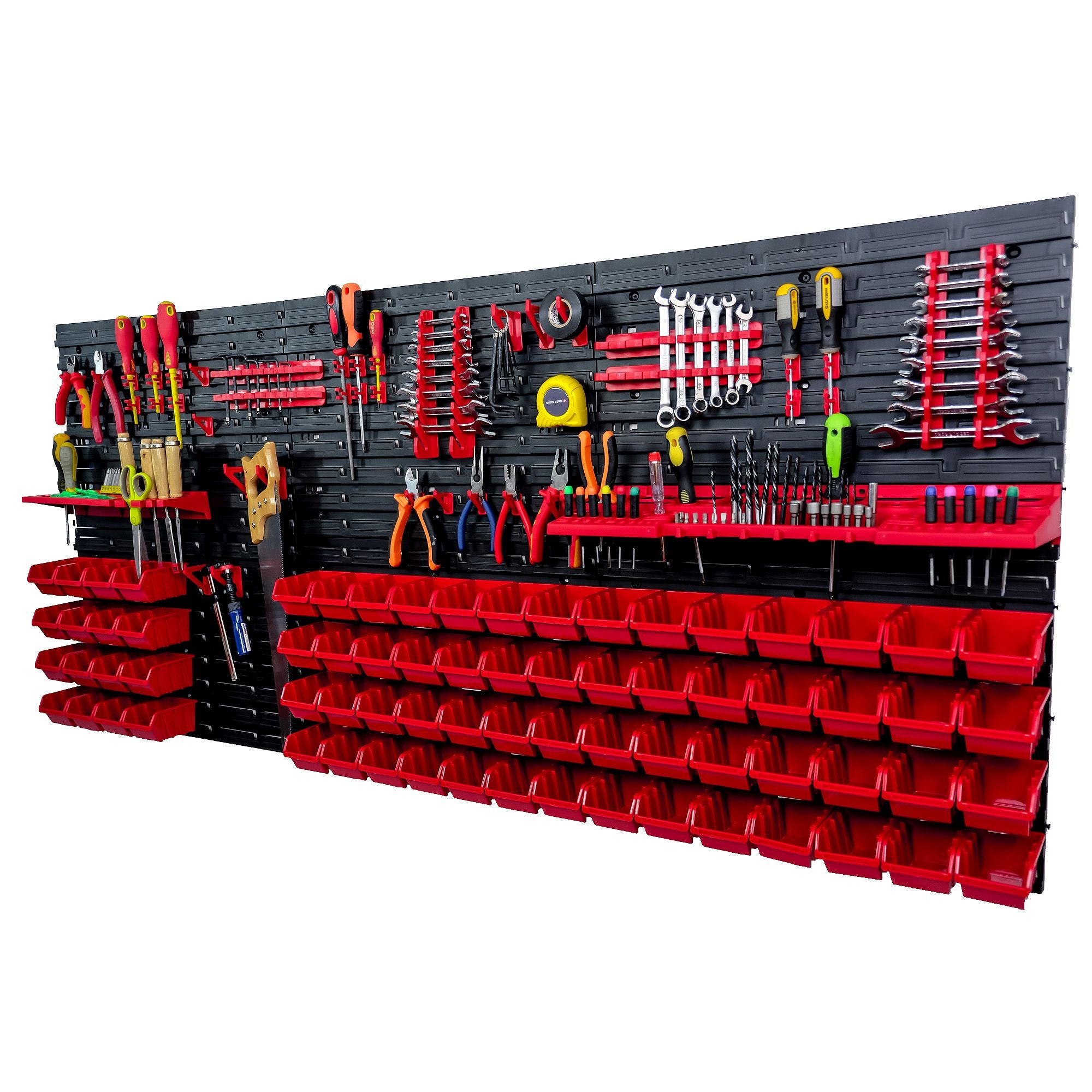 Tool board 172x78 cm | 72 Cuvettes | wall Manufacturer code Brak