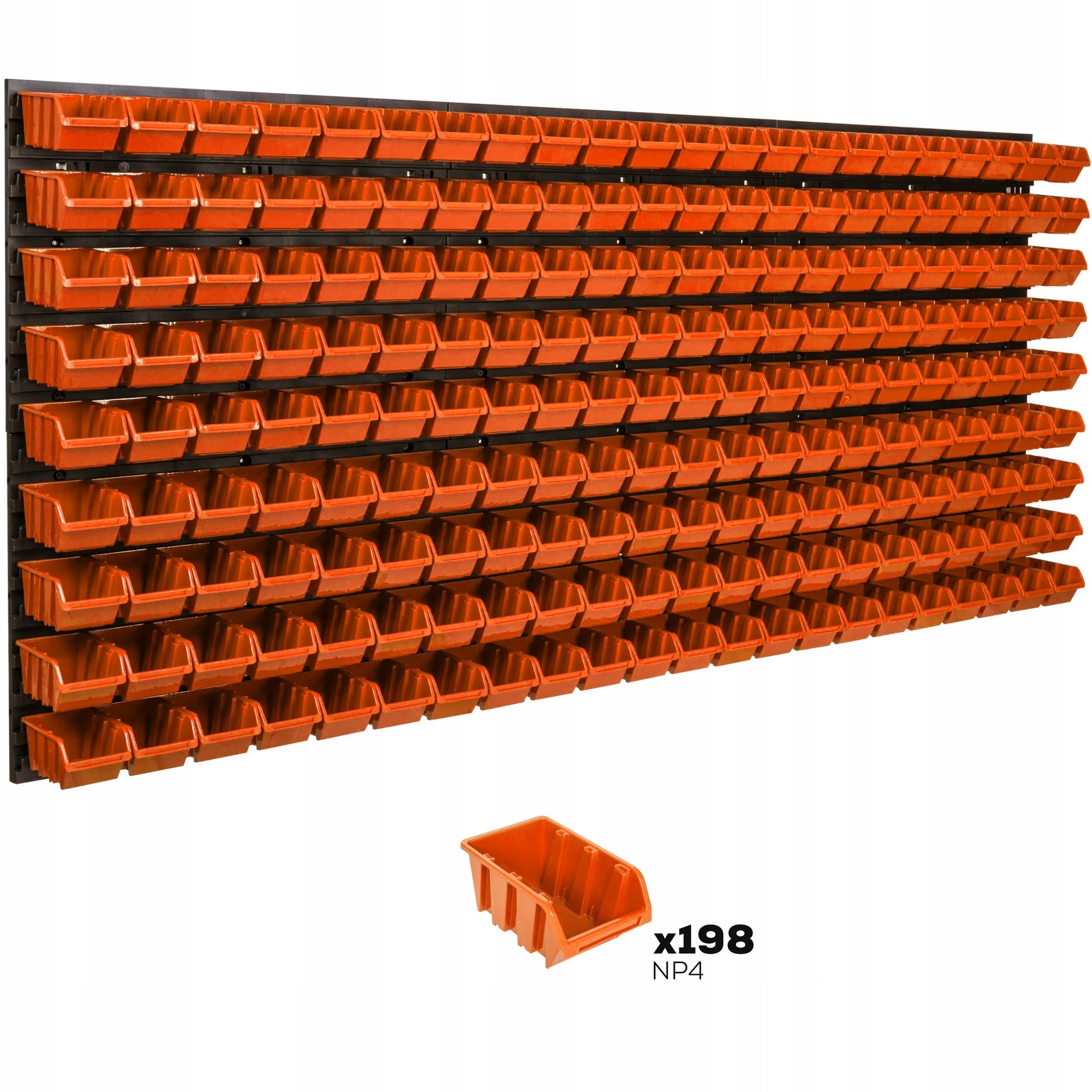 Tool board 173 x 78 cm wall garage 198 cuvettes bookcase storage workshop Brand Botle