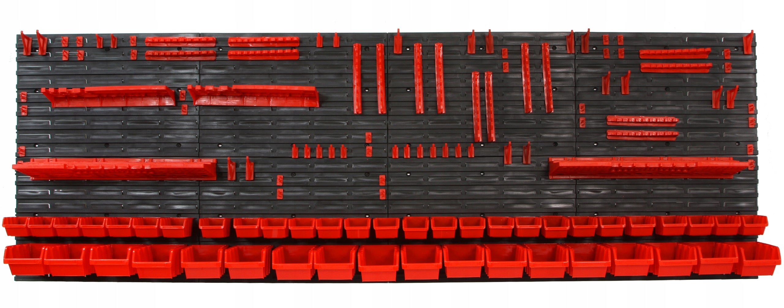 Tool board 230x78 cm workshop garage bookcase 45 cuvettes Manufacturer code M66632