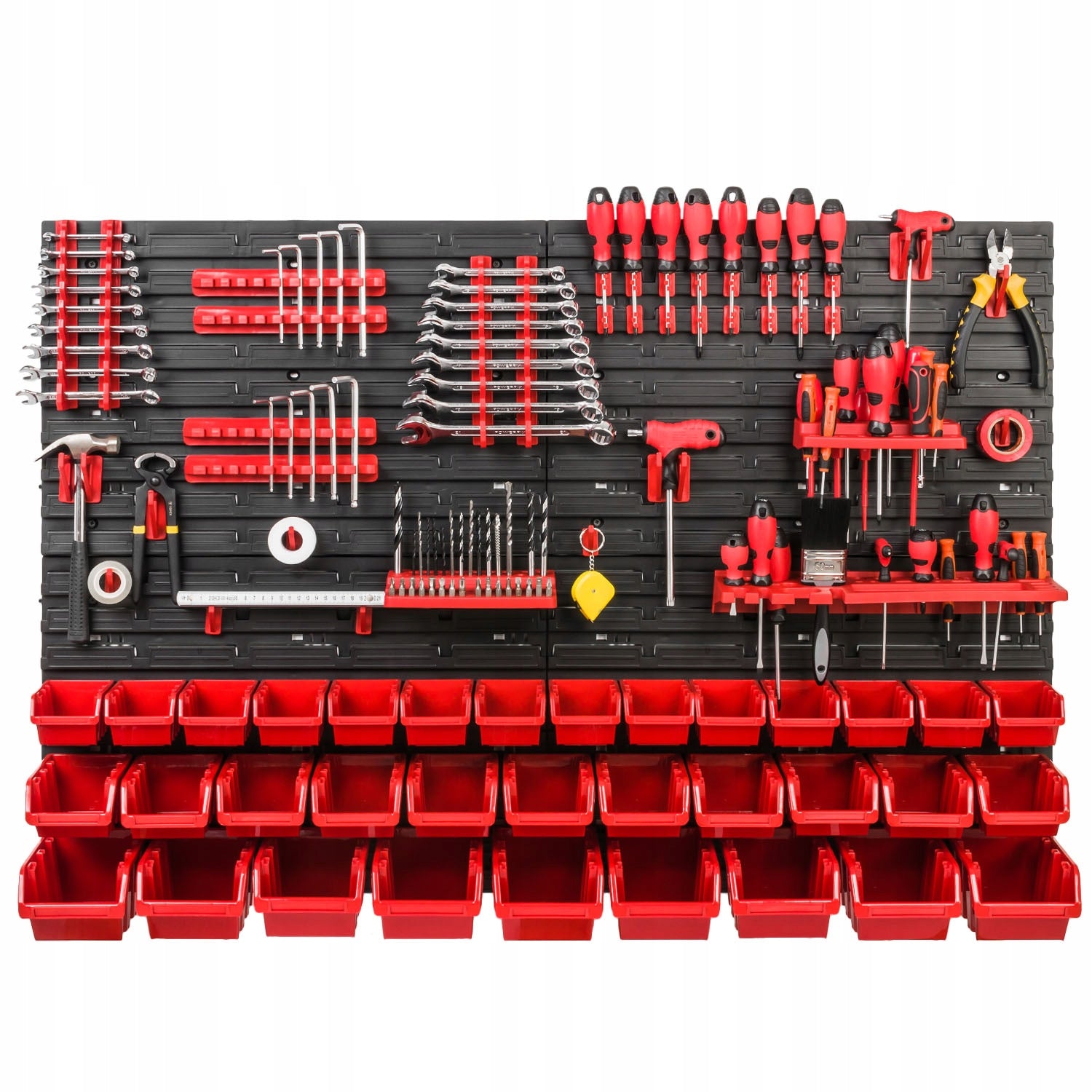 Tool board 34 containers + handles and shelves Manufacturer code PRO-MIX63