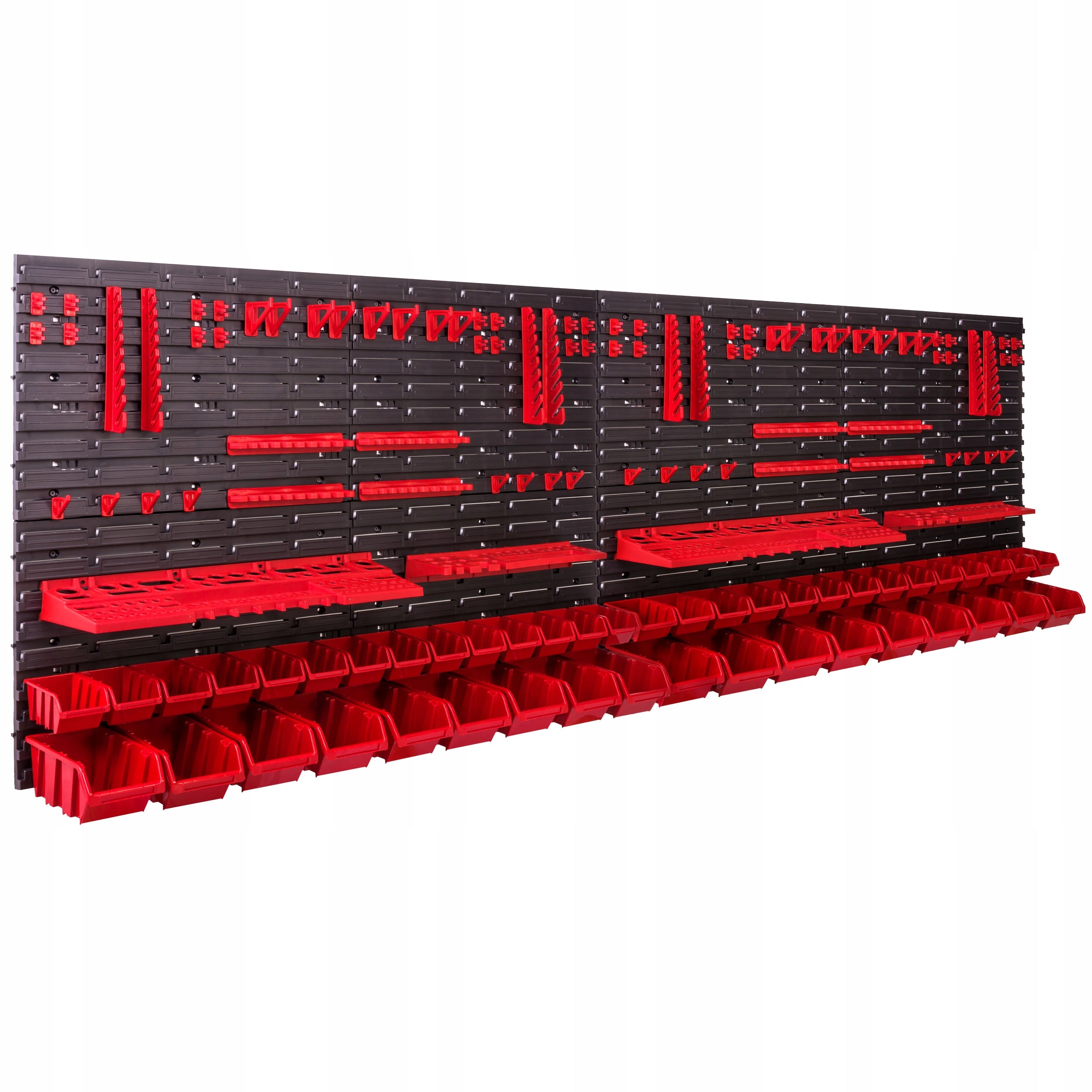 Tool board 46 cuvettes hooks handles 230x78 cm wall workshop Brand Botle