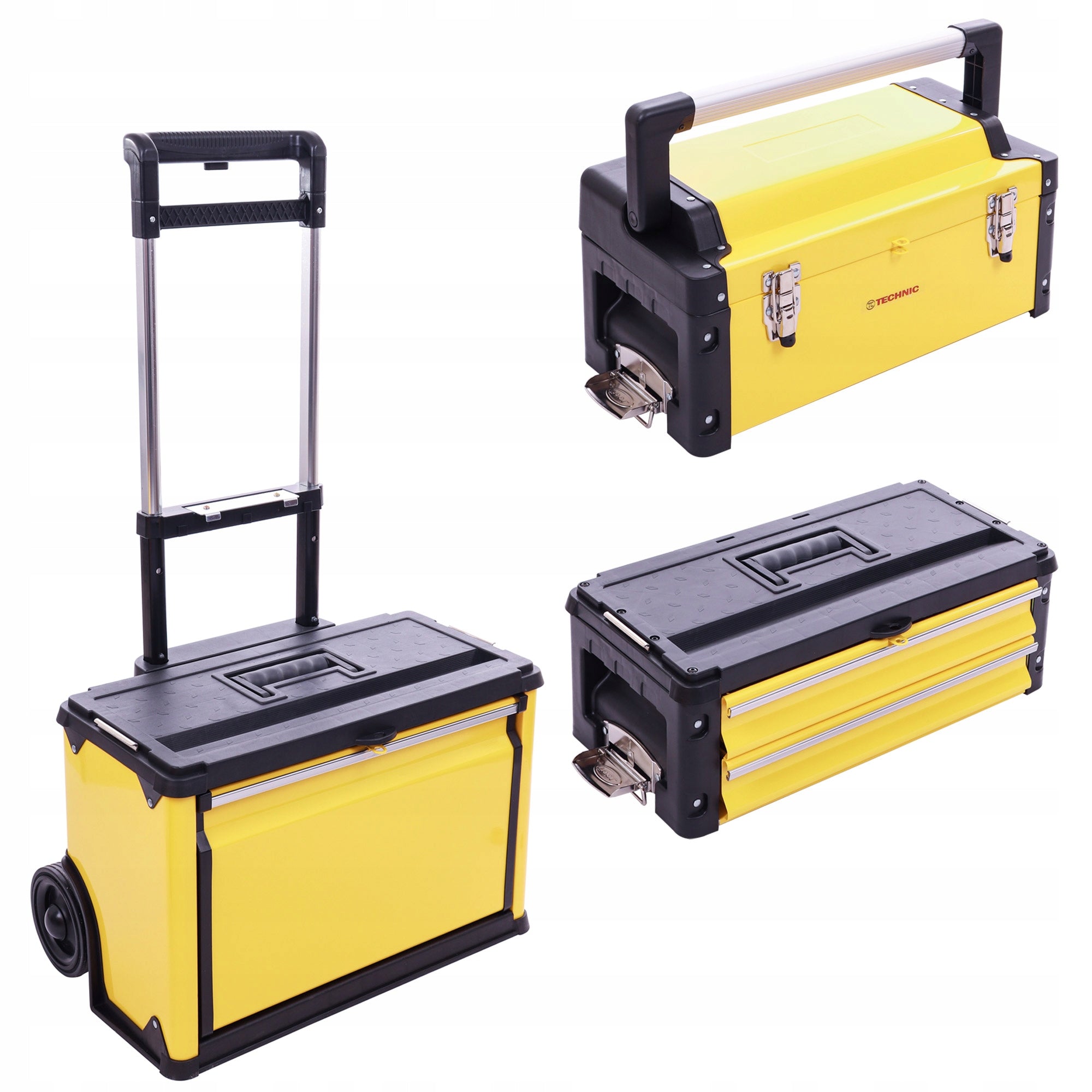 Tool box workshop trolley 3 segments D