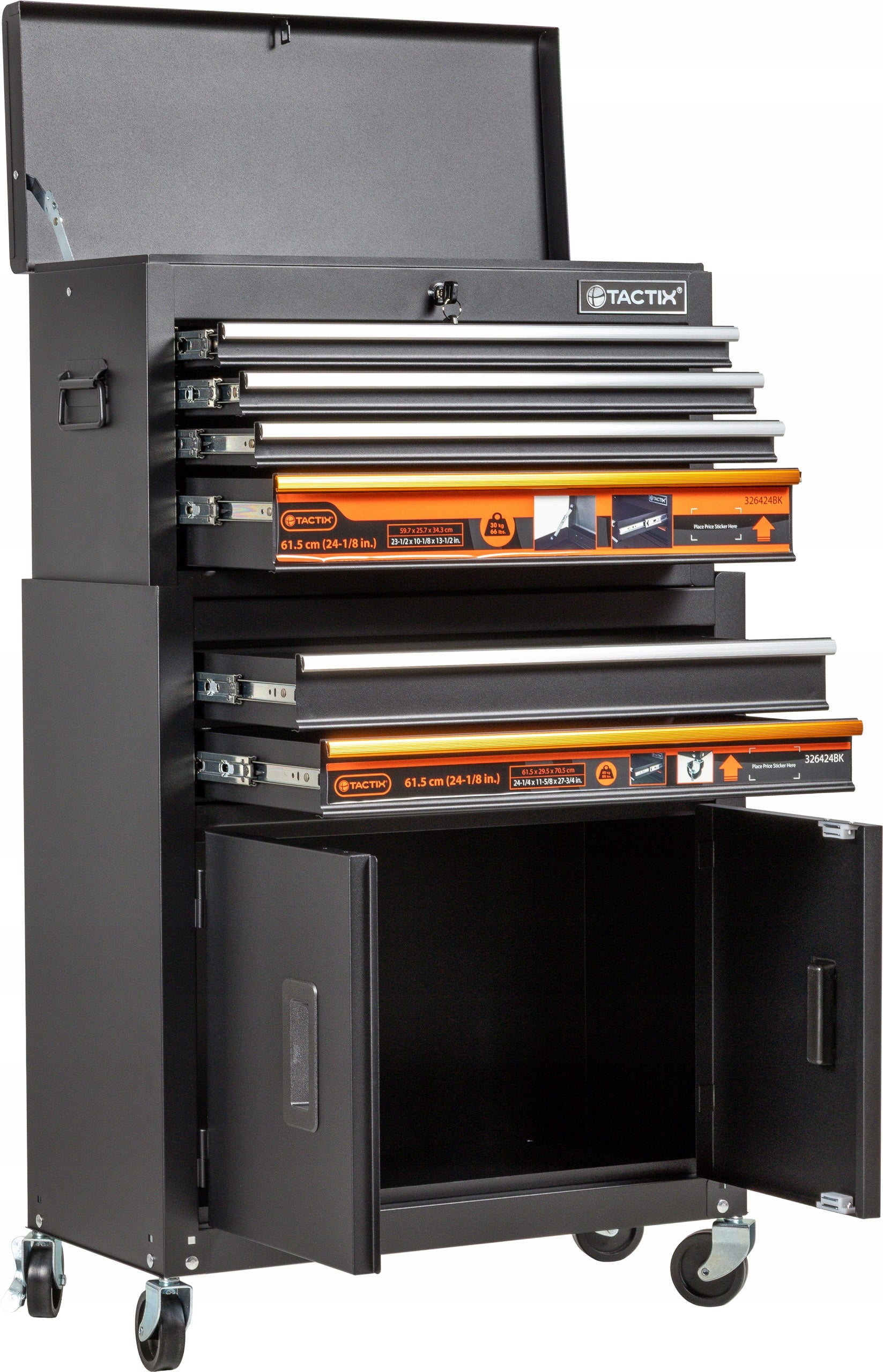 Tool cabinet PROFESSIONAL tool trolley mobile workshop -TACTIX Packaging status original