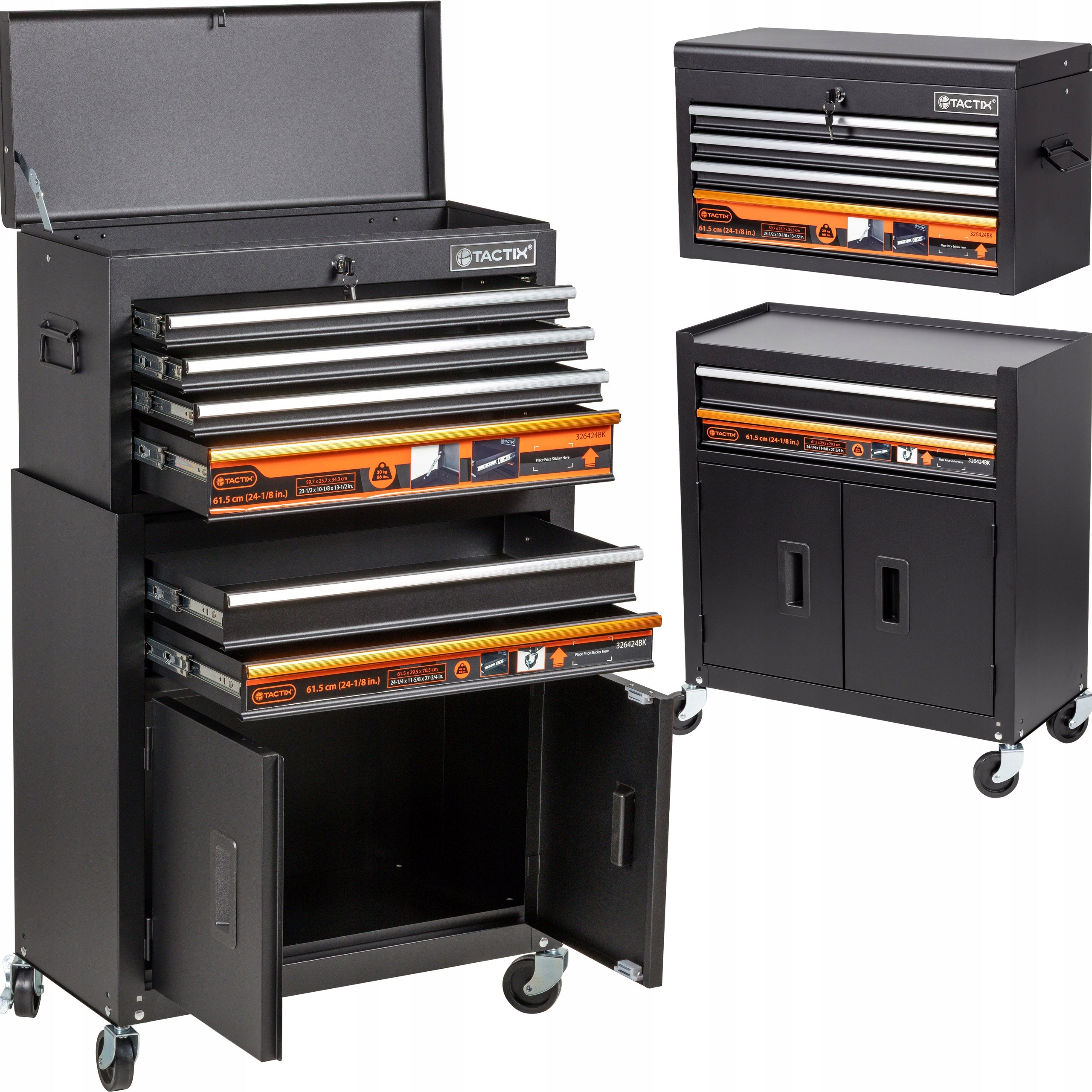 Tool cabinet PROFESSIONAL tool trolley mobile workshop -TACTIX