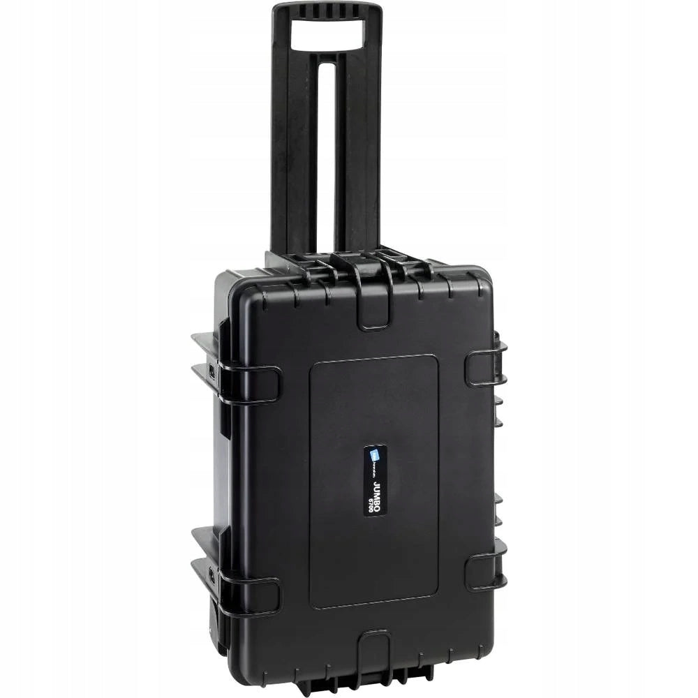 Tool case JUMBO black, resistant on wheels B & W International Kind carrying case