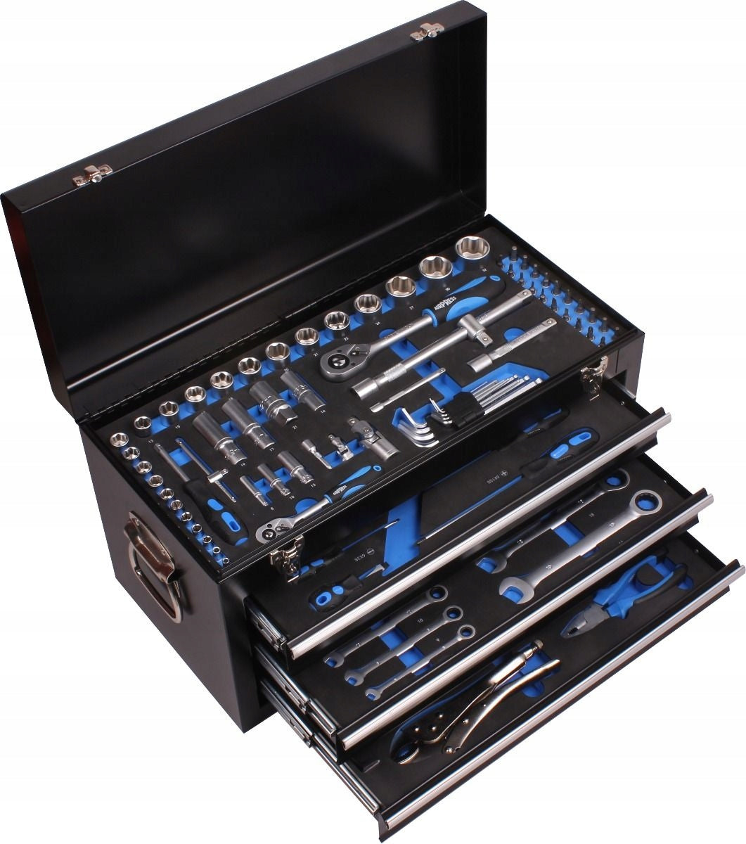 Tool case with tool set - 97 elements