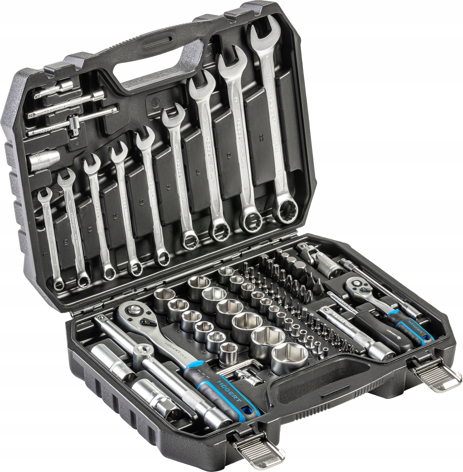 Tool kit 85 elements + Wrench for water pump VAG Hoegert Technik Brand Hoegert Technik