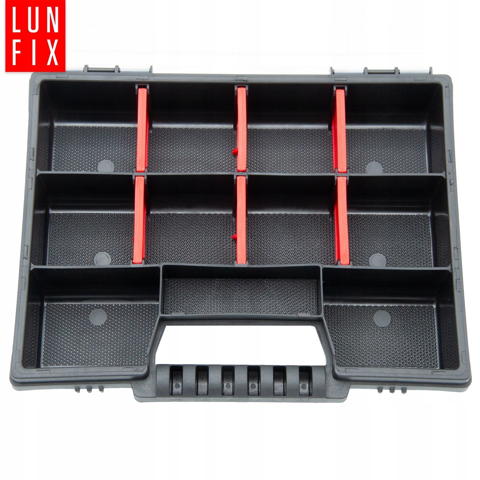 Tool screw organizer small box 20x15 cm 11 compartments box Brand Lun Fix