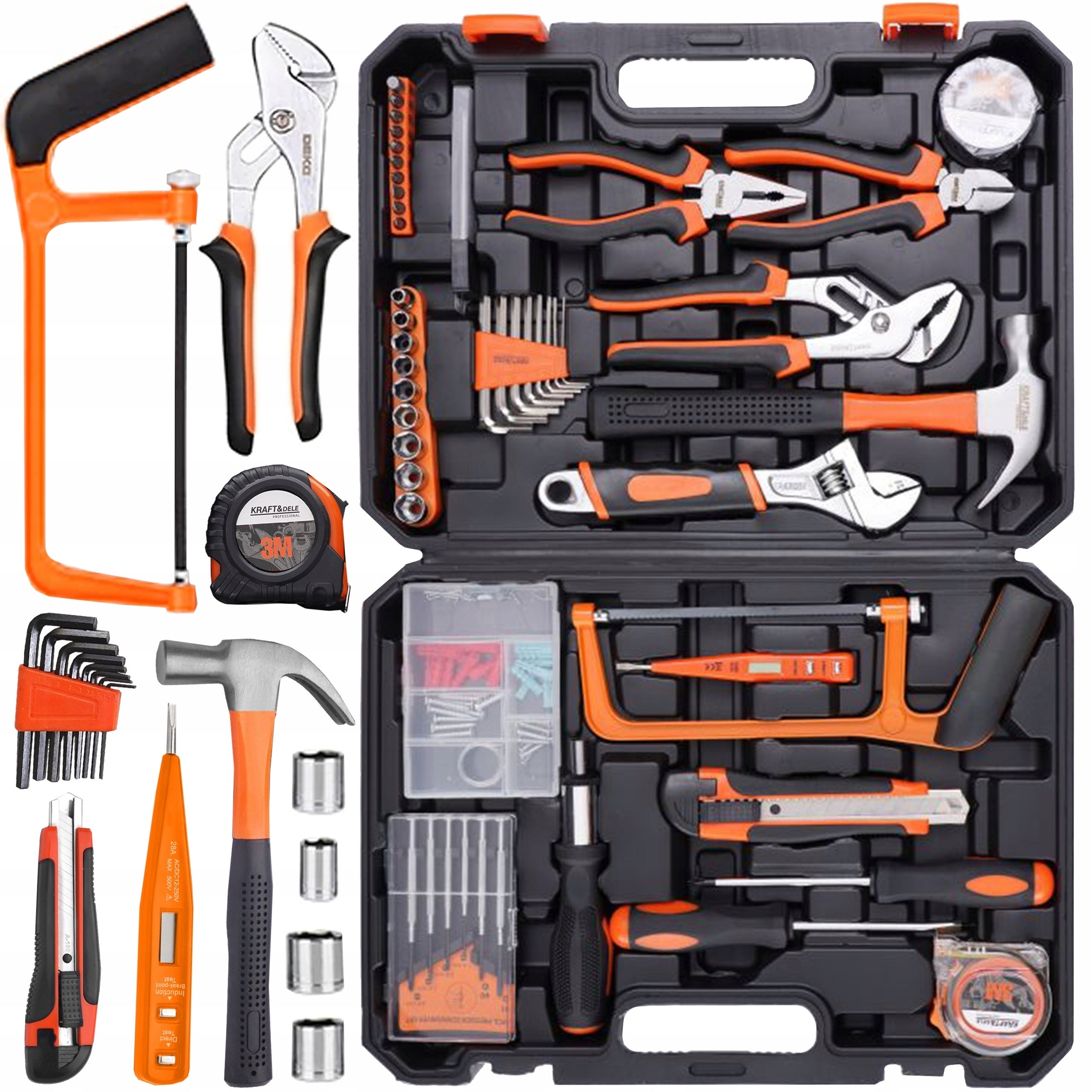 Tool set 100 el. KRAFT&DELE KD10839 suitcase Manufacturer code KD10839