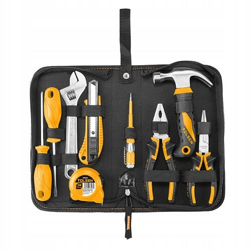 Tool set 9 el Tolsen for home wrenches hammer screwdrivers