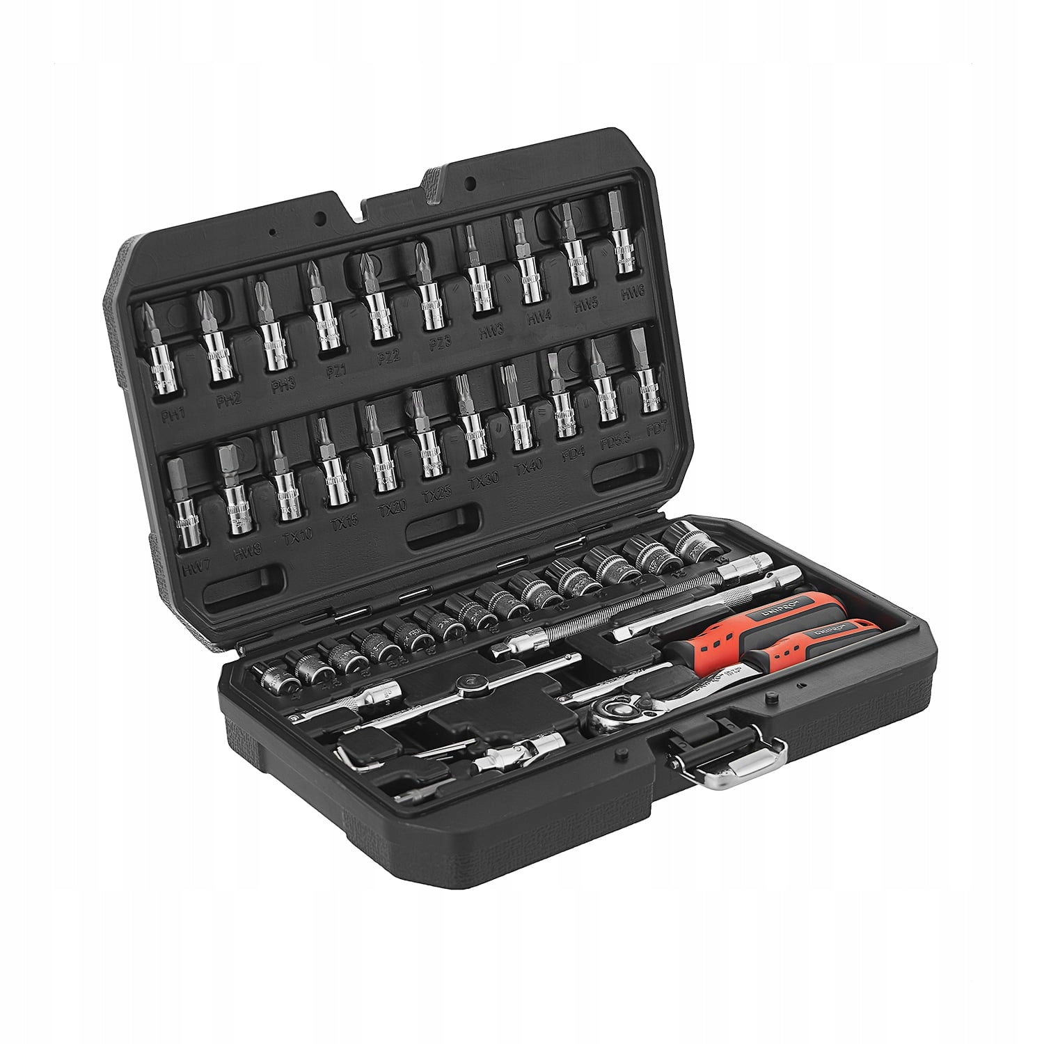 Tool set Dnipro-M Ultra 46 pcs. 1/4" Manufacturer code 79996000