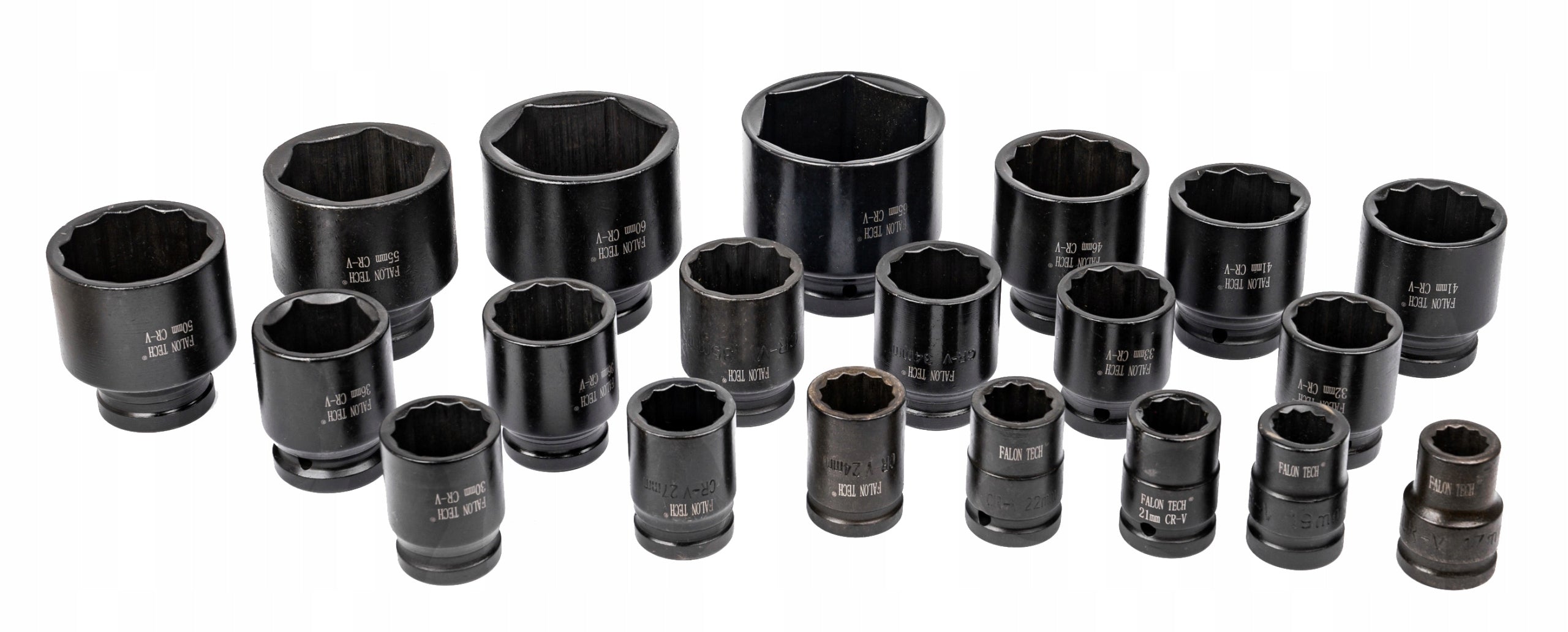 Tool set Falon-Tech impact socket wrenches 26 el. 3/4'' 1'' Cr-V Brand Falon-Tech