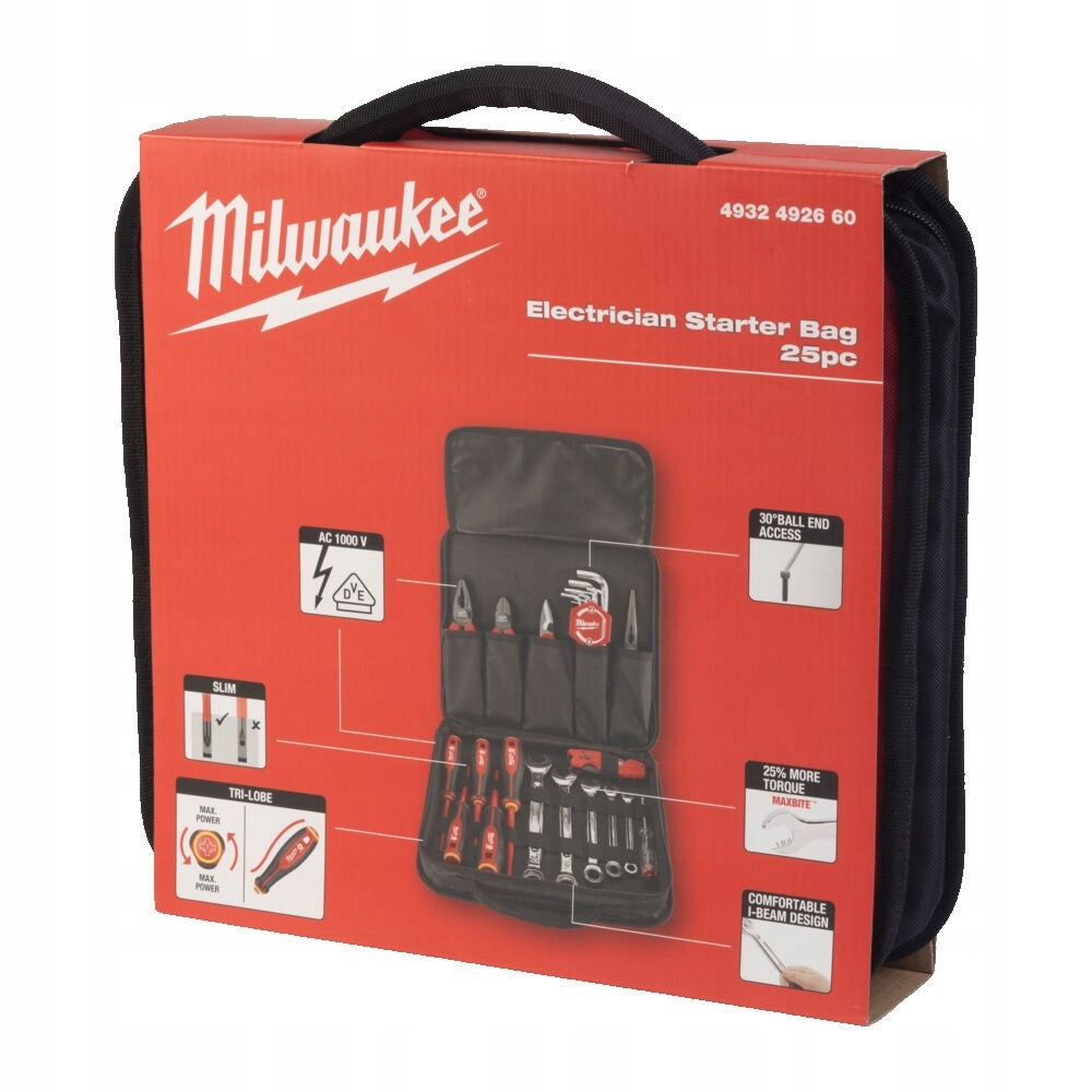Tool set Milwaukee VDE FOR ELECTRICIAN 25 pcs. Brand Milwaukee