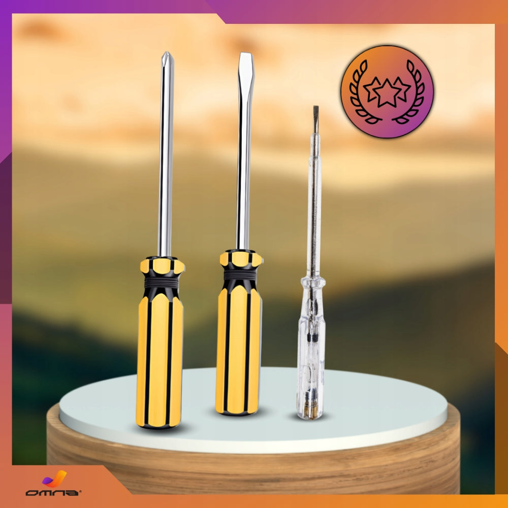 Tool set hammer pliers measuring cup screwdrivers knife essential 9pcs Number of items in the set 9