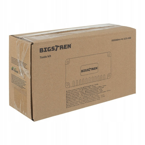 Tool set in case 46el. Bigstren 26844 Product weight with unit packaging 1.334 kg
