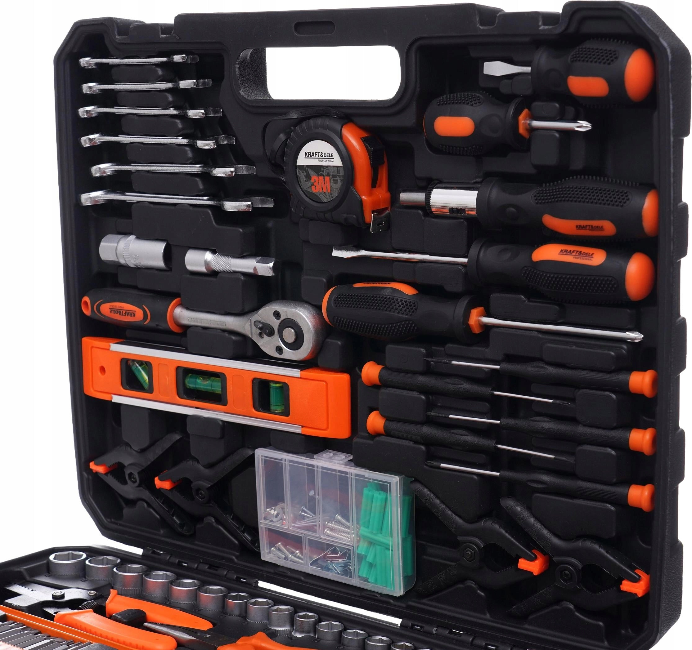 Tool set keys in case 168 el. KD10837 Brand Kraft&Dele