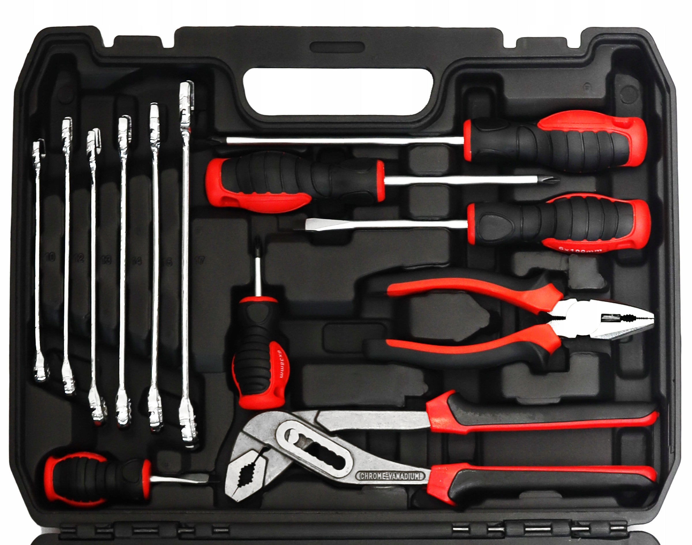 Tool set tool case 58 elements wrenches screwdrivers tools Product weight with unit packaging 5.1 kg