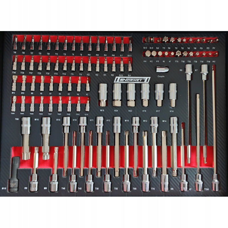 Tool trolley 269 elements NORMET Manufacturer code W-269
