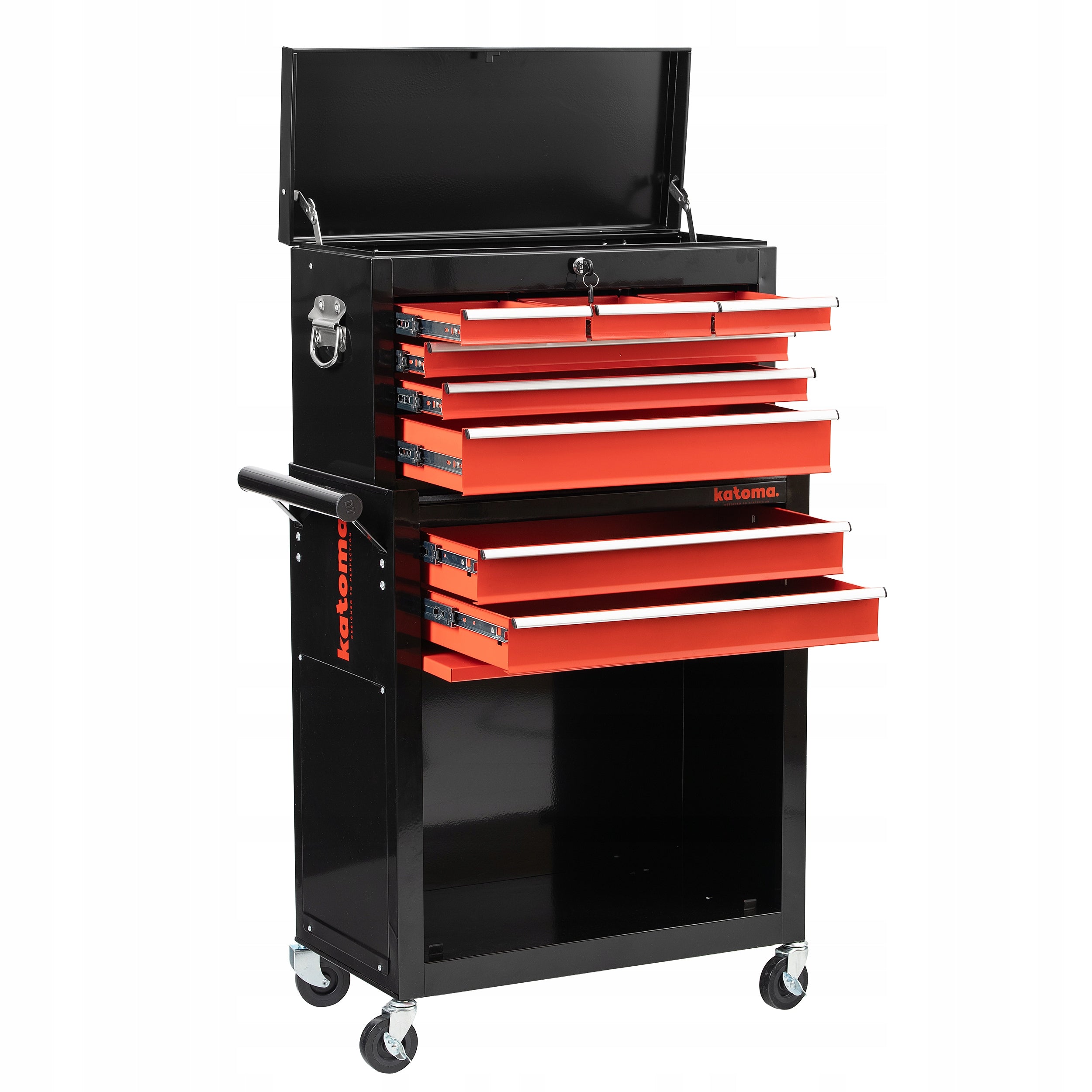 Tool trolley Katoma KAT3 PLUS | 8 drawers LOCKS + additional box Brand no brand