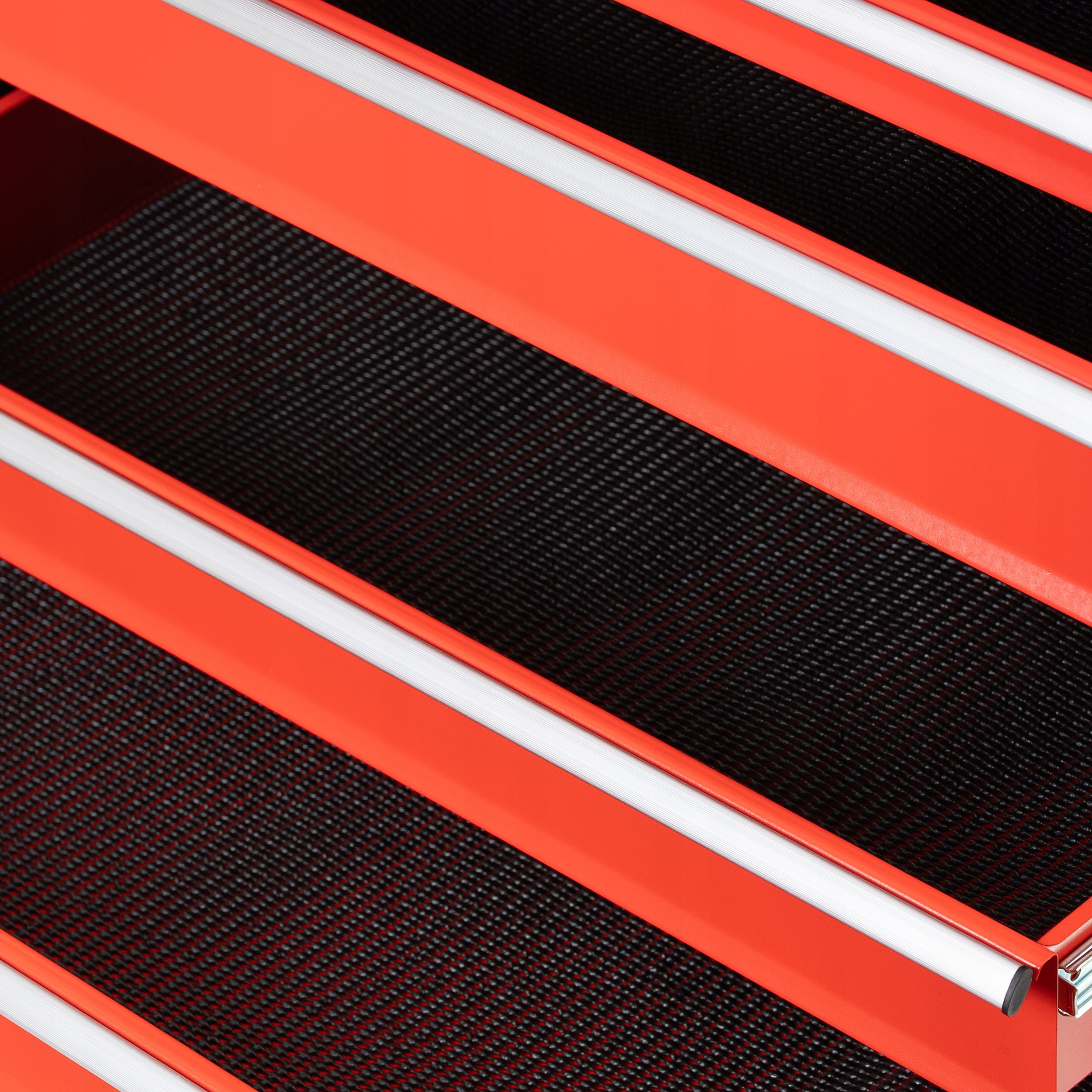 Tool trolley Katoma KAT3 red with 2 drawers lock and brake Customs tariff code 94032080