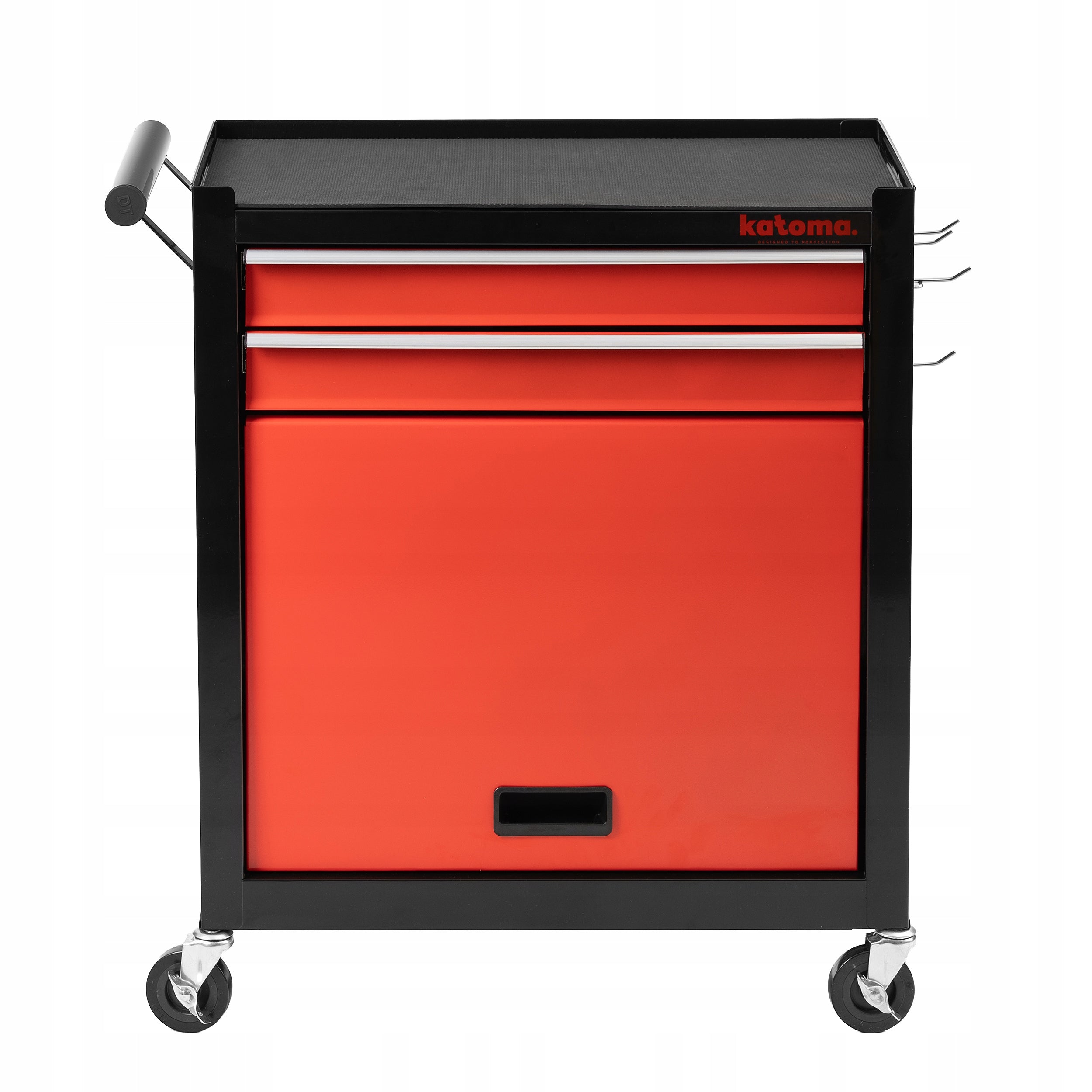 Tool trolley Katoma KAT3 red with 2 drawers lock and brake EAN (GTIN) 5906638213483