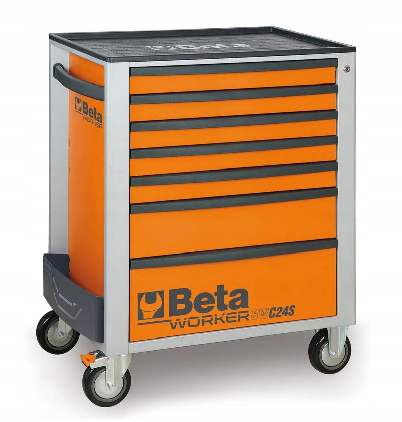 Tool trolley with 7 drawers, with tool set, 240 elements