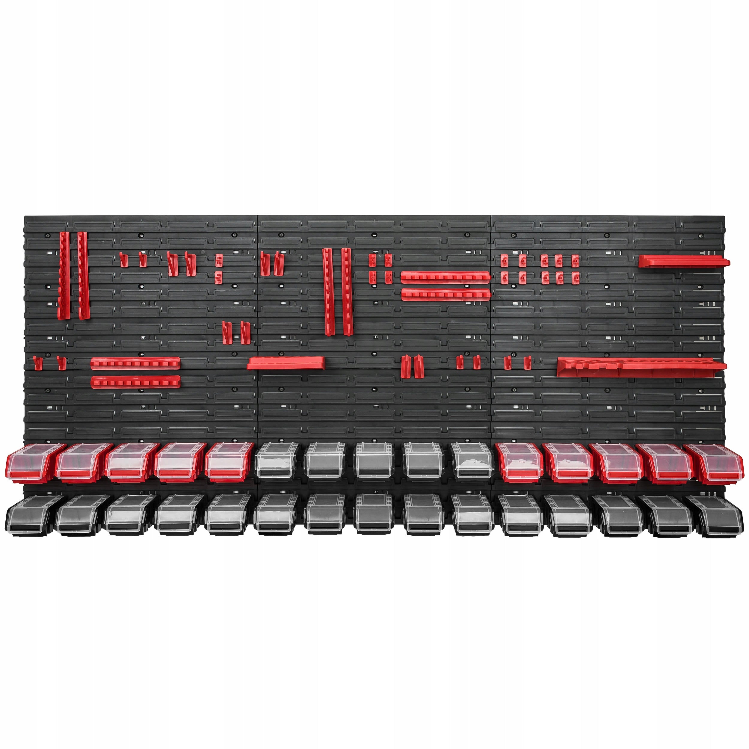Tool workshop board 178 x 78 cm + 30 cuvettes Kind pegboard