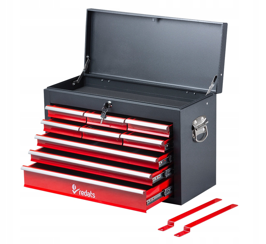 Toolbox Redats Metal Organizer 9 Drawers Extension Packaging status original