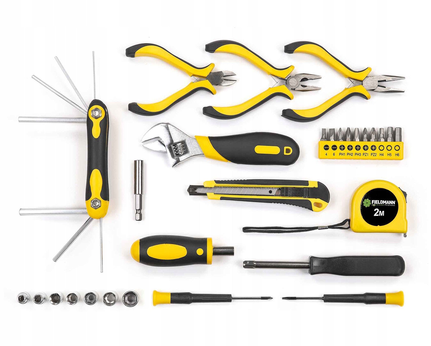 Toolkit FIELDMANN FDG 5017-36R (37 items) Brand Fieldmann