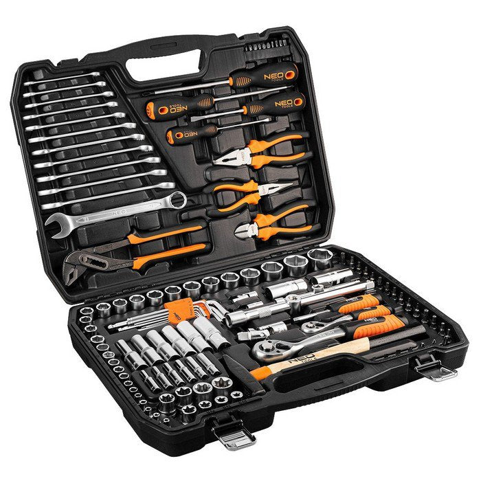 Toolkit NEO TOOLS 122 elements in case 10-196 Manufacturer code 10-196