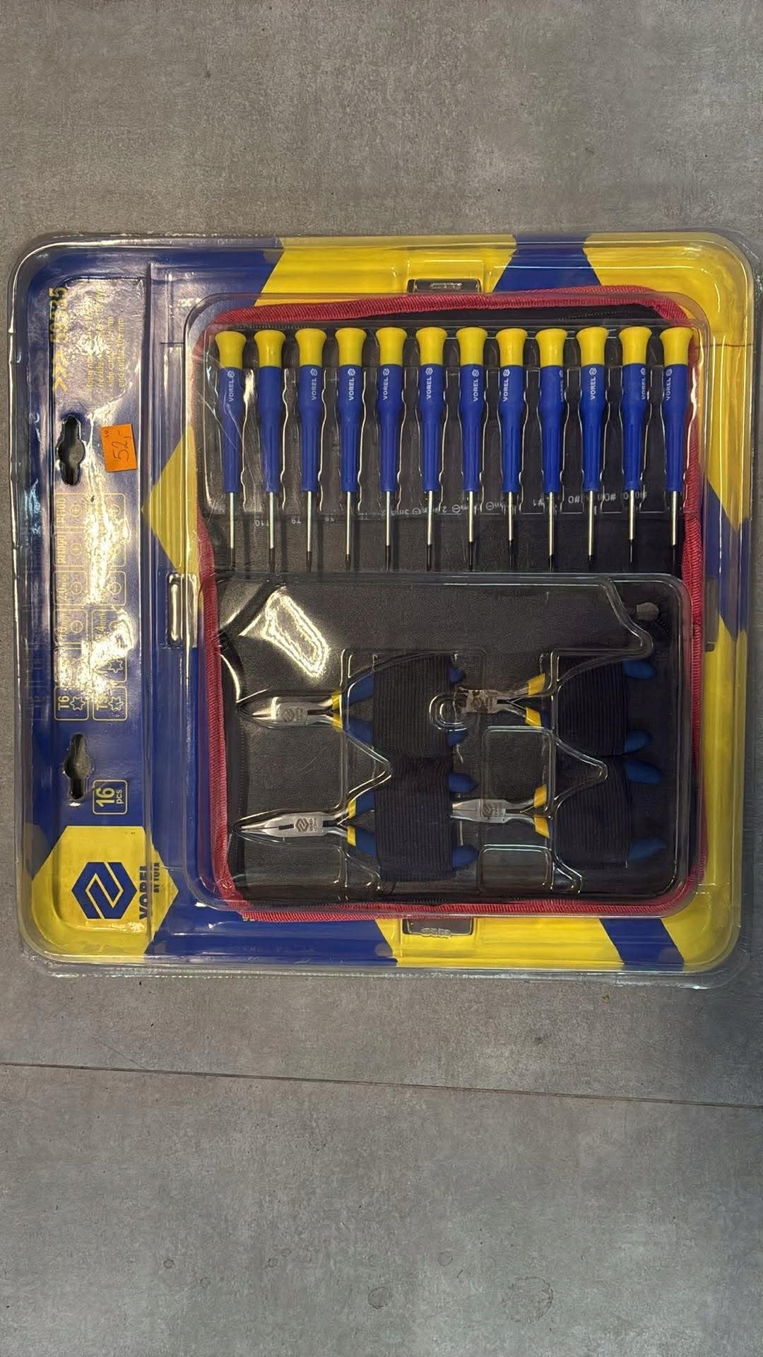Toolkit Vorel 59335 16 el