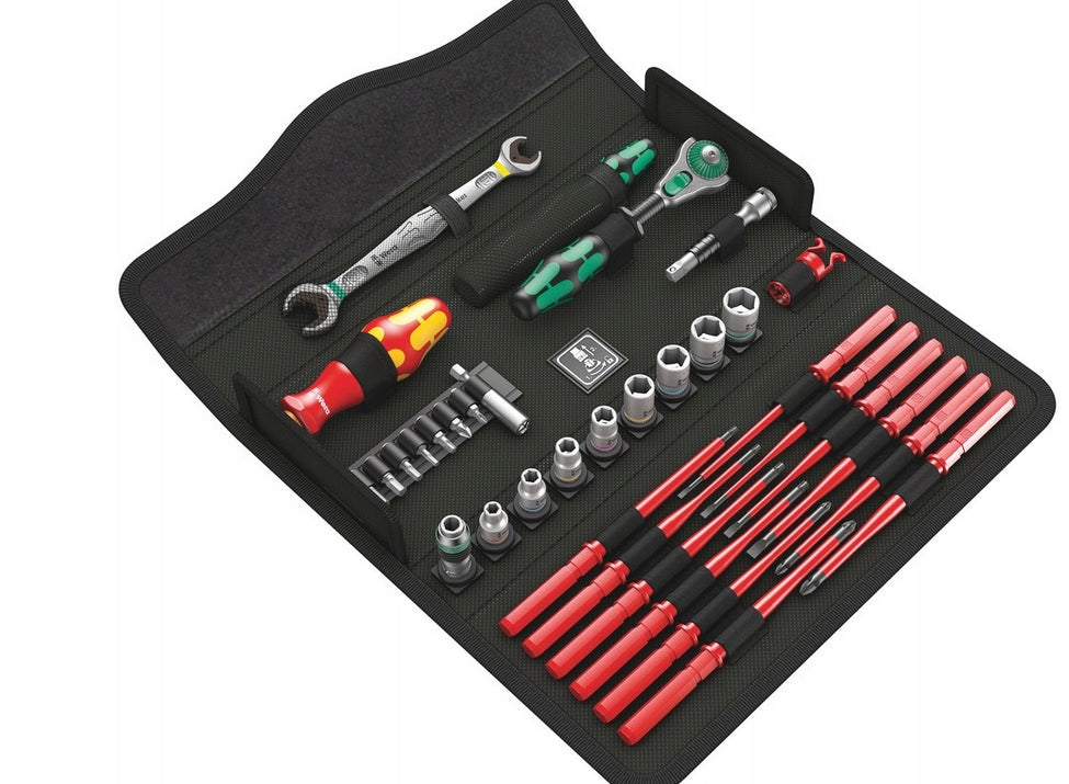 Toolkit Wera Kraftform Compact for maintenance work 35 element W2