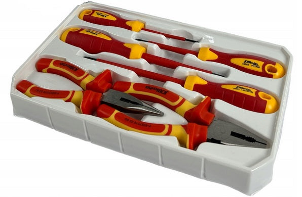 Toolkit for electrician VDE 6 elements in case Model x7321 Brand JOBIextra