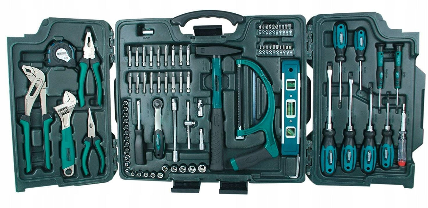 Toolkit in Suitcase Mannesmann + Level
