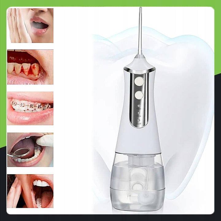 Tooth Irrigator 3 Modes +5 Nozzles - Professional, Wireless, and Stylish Medical device no